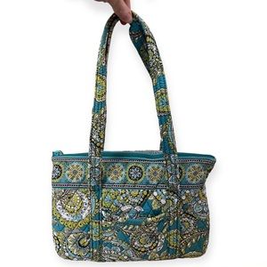 Vera Bradley Betsy Peacock and Paisley pattern shoulder bag. ( retired pattern)